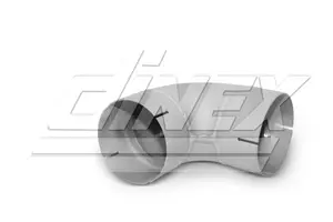 90ø Exhaust Elbow, ID=110.5 / L=200/210, SPD